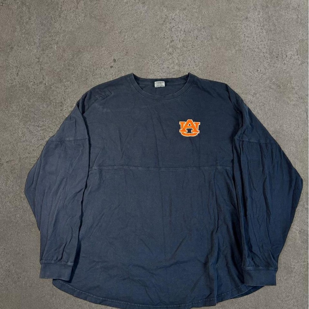 2000s Auburn University Navy Blue Long Sleeve